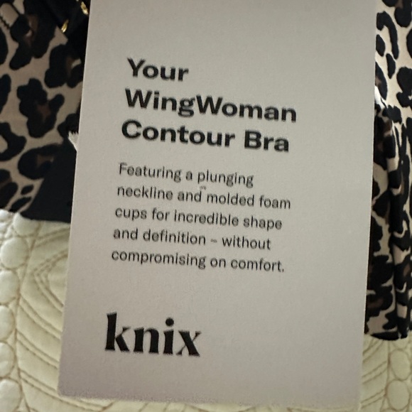 Knix Leopard Pattern Contour Bra - Picture 4 of 10